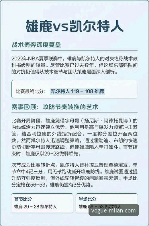 一场进攻盛宴的战术深度评测：骑士与魔术的攻防博弈